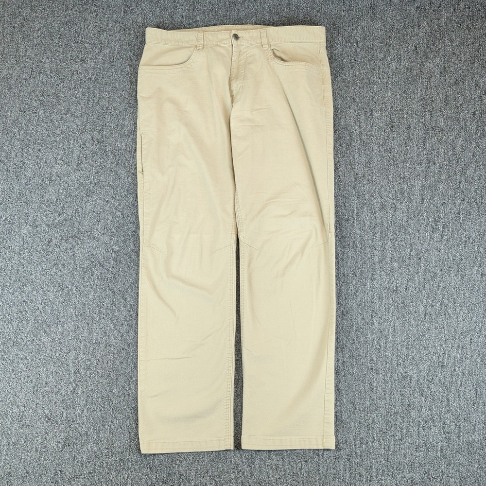 The North Face Motion Pants Size 36 Mens Khaki Tan Outdoor Hiking Stretch Casual — photo 2